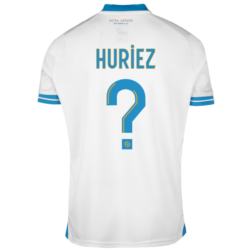 Niño Camiseta Evan Huriez #0 Blanco 1ª Equipación 2023/24 La Camisa México