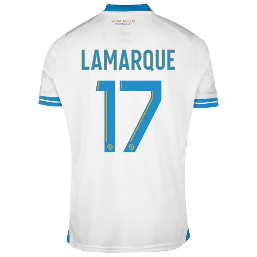 Niño Camiseta Alais Lamarque #17 Blanco 1ª Equipación 2023/24 La Camisa México