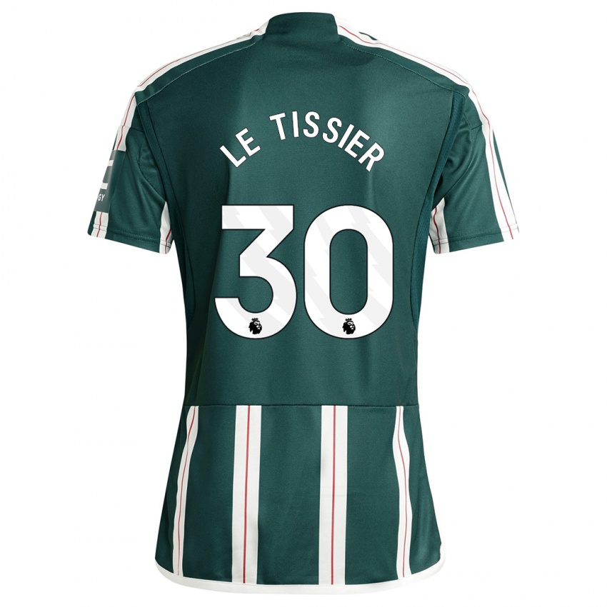 Niño Camiseta Maya Le Tissier #30 Verde Oscuro 2ª Equipación 2023/24 La Camisa México