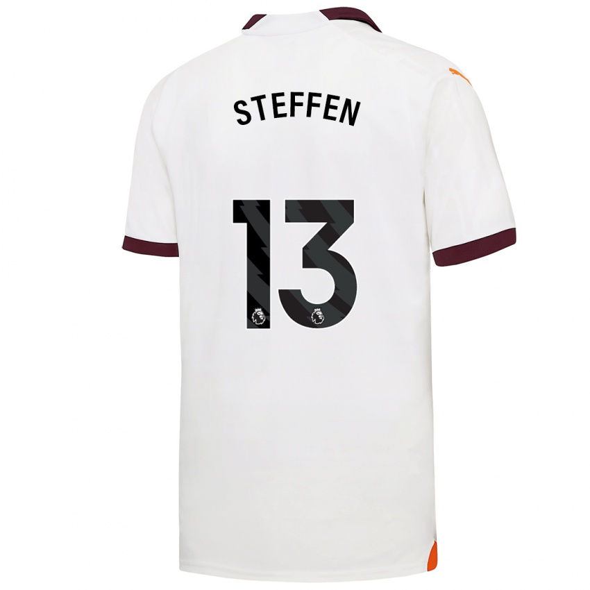 Niño Camiseta Zack Steffen #13 Blanco 2ª Equipación 2023/24 La Camisa México