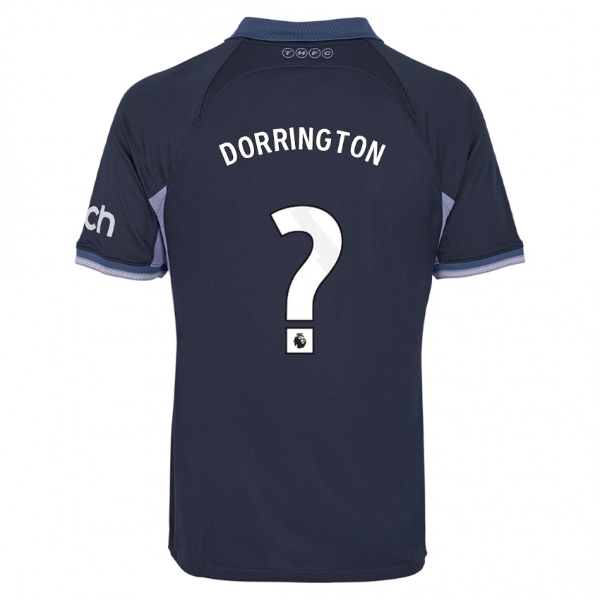 Niño Camiseta Alfie Dorrington #0 Azul Oscuro 2ª Equipación 2023/24 La Camisa México