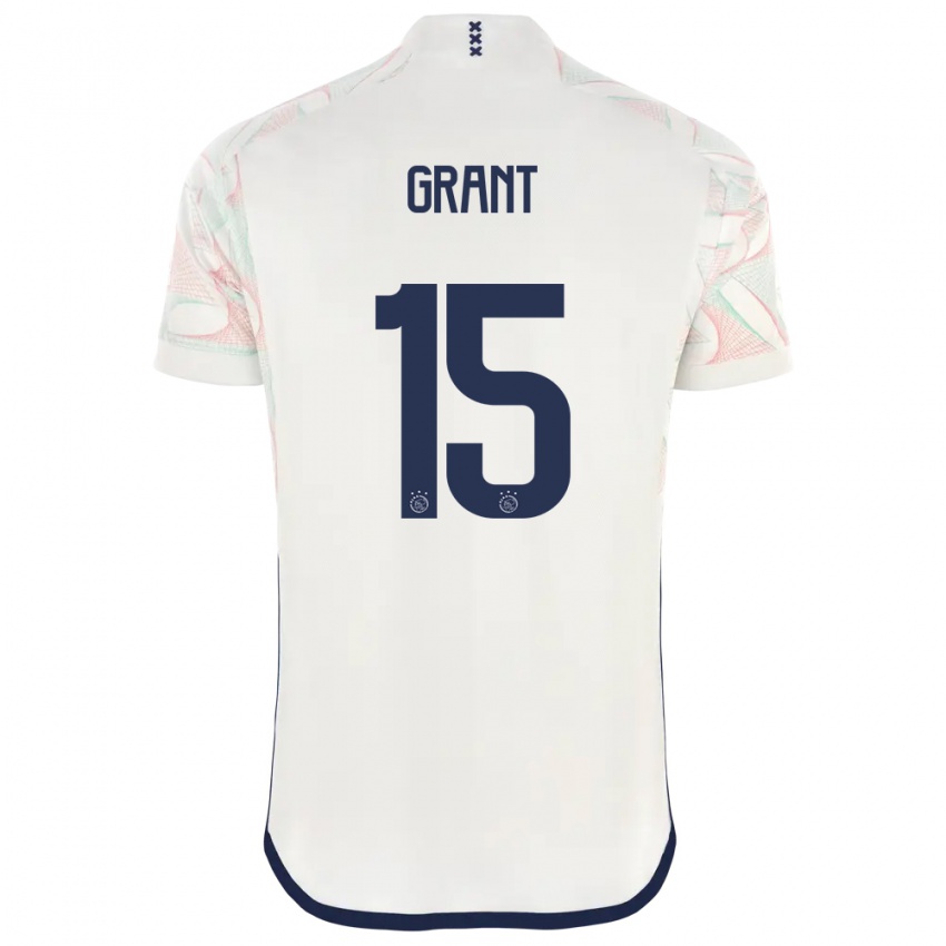 Niño Camiseta Chasity Grant #15 Blanco 2ª Equipación 2023/24 La Camisa México