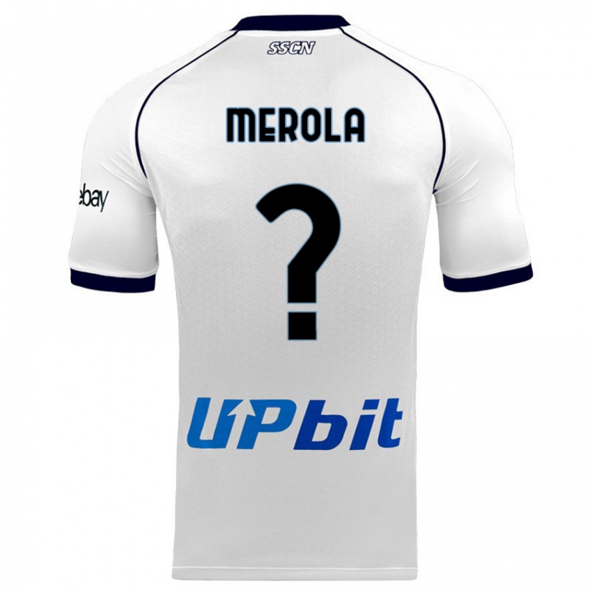 Niño Camiseta Marco Merola #0 Blanco 2ª Equipación 2023/24 La Camisa México