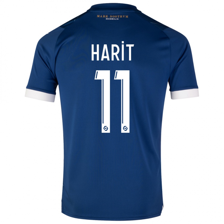 Niño Camiseta Amine Harit #11 Azul Oscuro 2ª Equipación 2023/24 La Camisa México