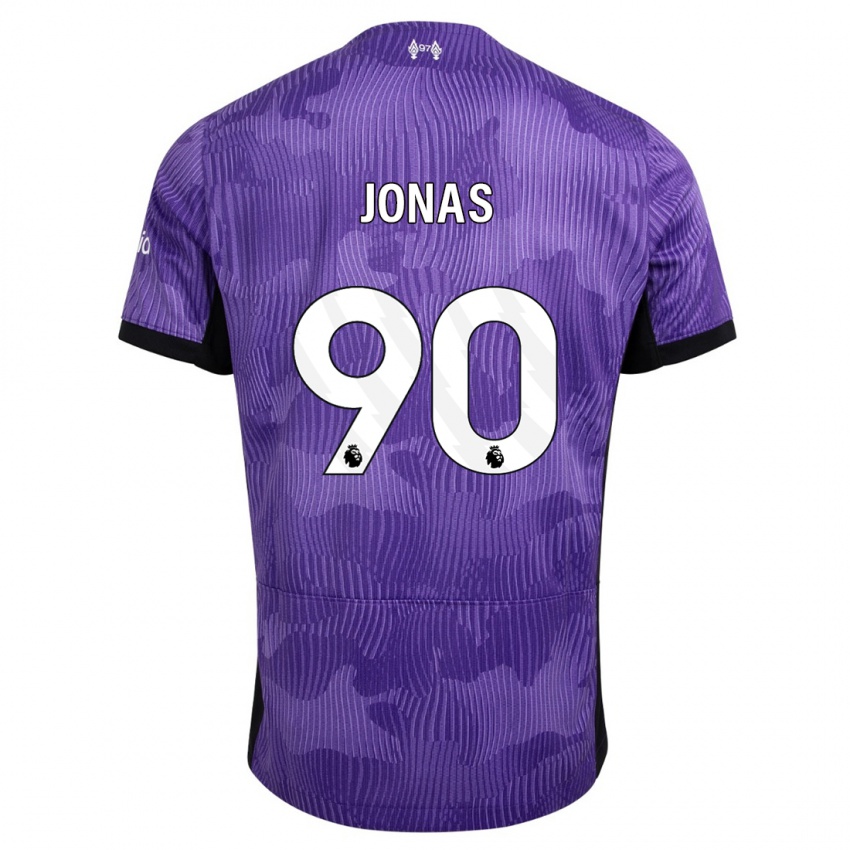 Niño Camiseta Lee Jonas #90 Púrpura Equipación Tercera 2023/24 La Camisa México