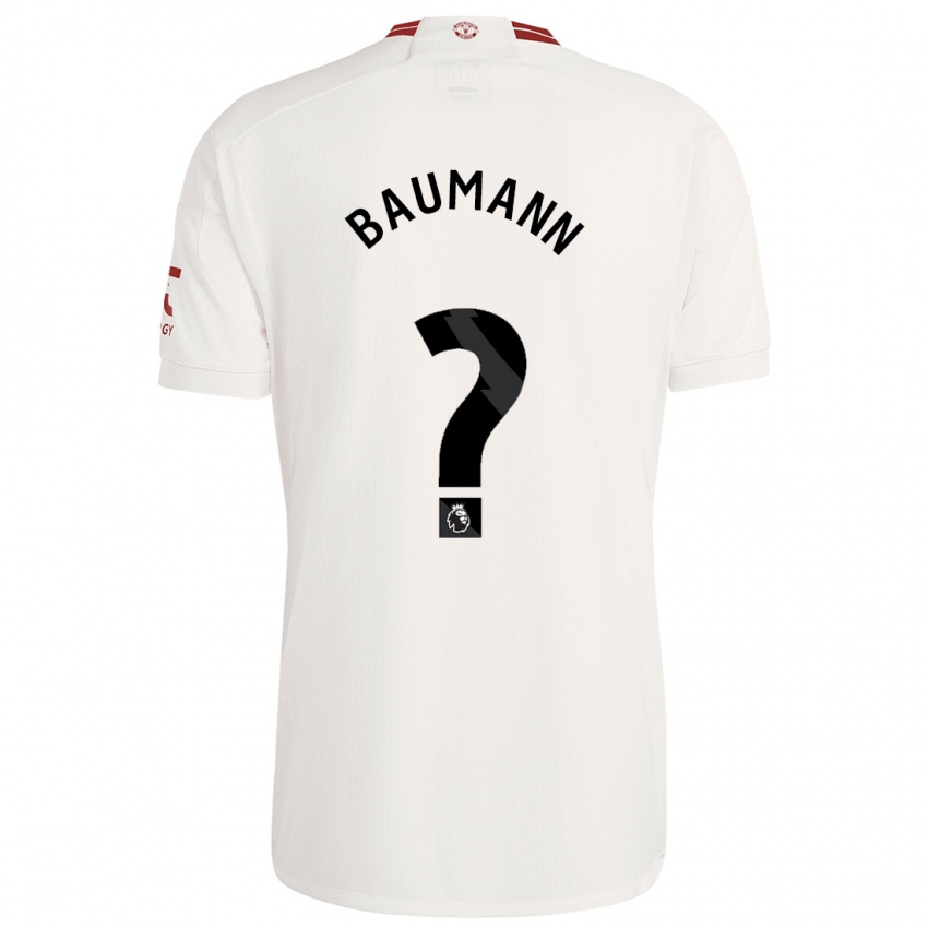 Niño Camiseta Zach Baumann #0 Blanco Equipación Tercera 2023/24 La Camisa México