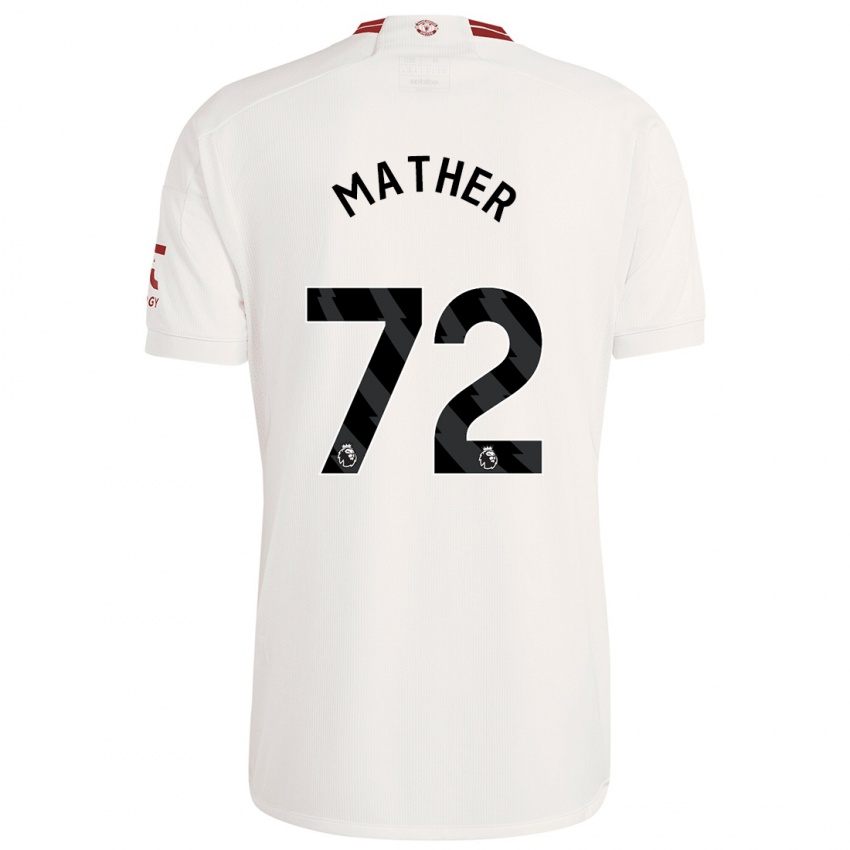 Niño Camiseta Sam Mather #72 Blanco Equipación Tercera 2023/24 La Camisa México