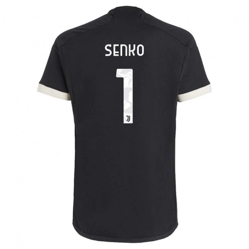 Niño Camiseta Zsombor Senko #1 Negro Equipación Tercera 2023/24 La Camisa México