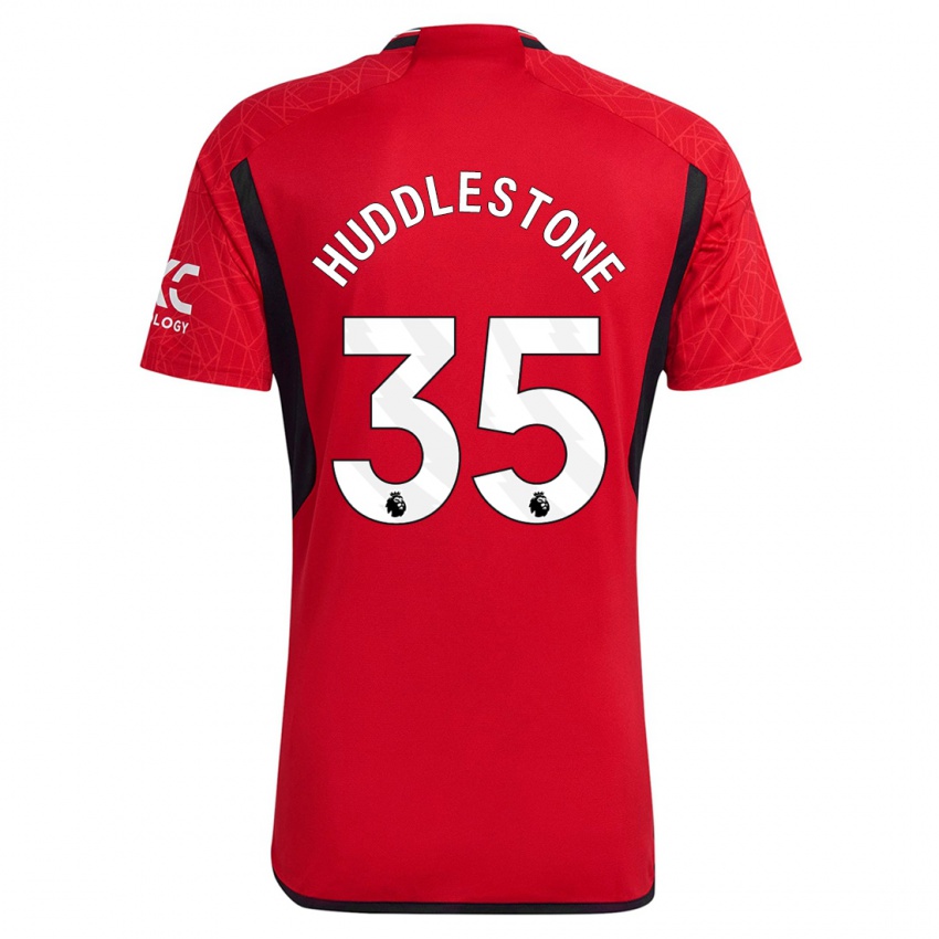 Hombre Camiseta Tom Huddlestone #35 Rojo 1ª Equipación 2023/24 La Camisa México