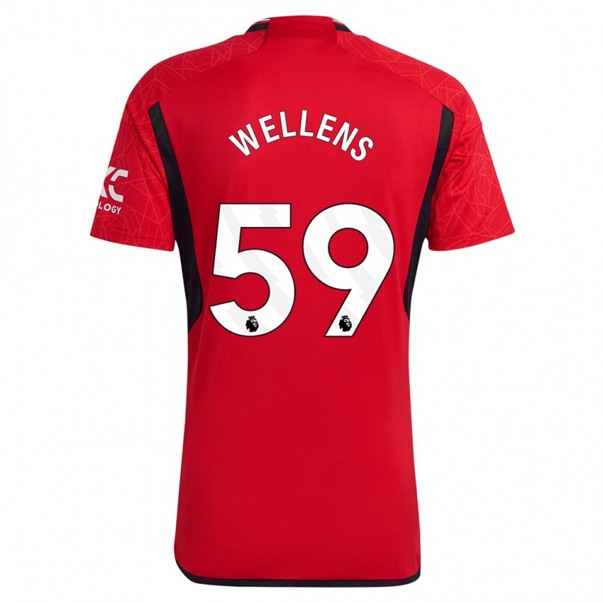 Hombre Camiseta Charlie Wellens #59 Rojo 1ª Equipación 2023/24 La Camisa México