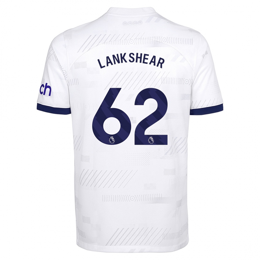 Hombre Camiseta Will Lankshear #62 Blanco 1ª Equipación 2023/24 La Camisa México