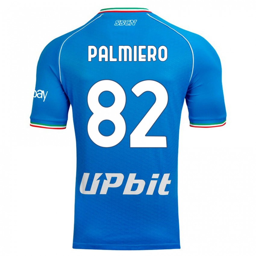 Hombre Camiseta Luca Palmiero #82 Cielo Azul 1ª Equipación 2023/24 La Camisa México