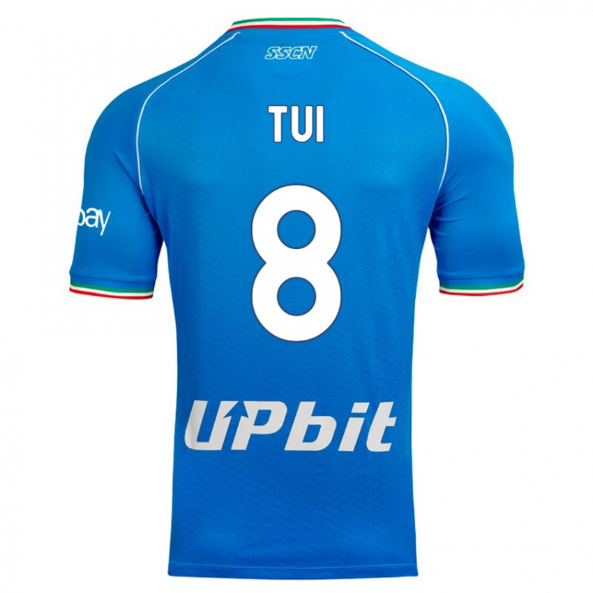 Hombre Camiseta Sara Tui #8 Cielo Azul 1ª Equipación 2023/24 La Camisa México