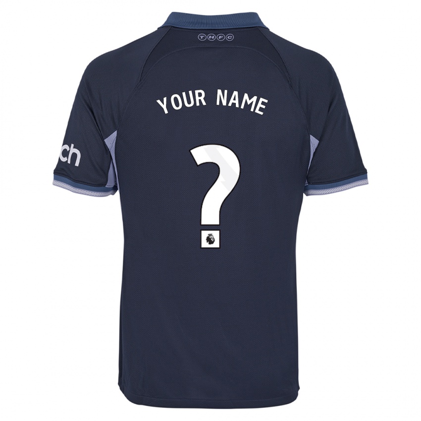 Hombre Camiseta Su Nombre #0 Azul Oscuro 2ª Equipación 2023/24 La Camisa México