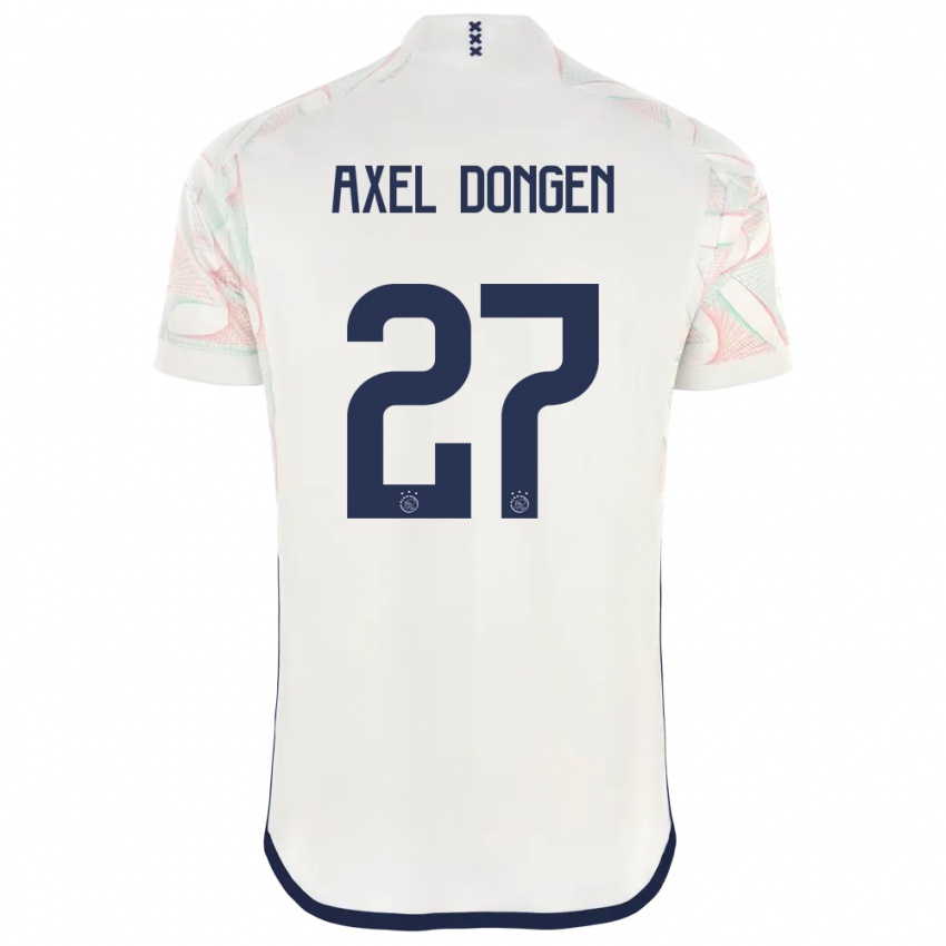 Hombre Camiseta Amourricho Van Axel Dongen #27 Blanco 2ª Equipación 2023/24 La Camisa México