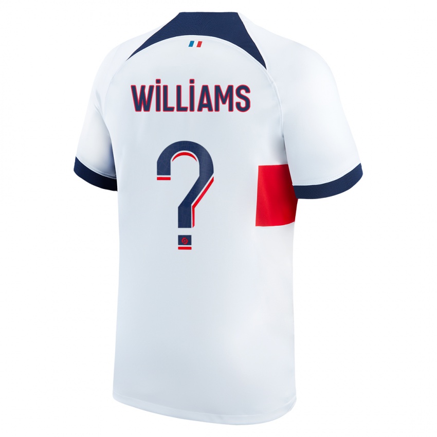 Hombre Camiseta Lydia Williams #0 Blanco 2ª Equipación 2023/24 La Camisa México