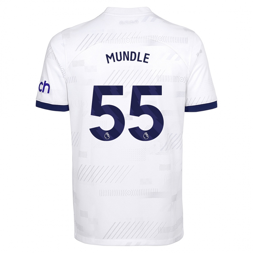 Mujer Camiseta Romaine Mundle #55 Blanco 1ª Equipación 2023/24 La Camisa México