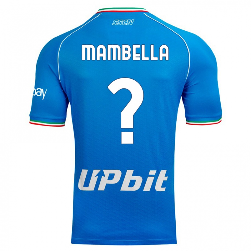 Mujer Camiseta Andrea Mambella #0 Cielo Azul 1ª Equipación 2023/24 La Camisa México
