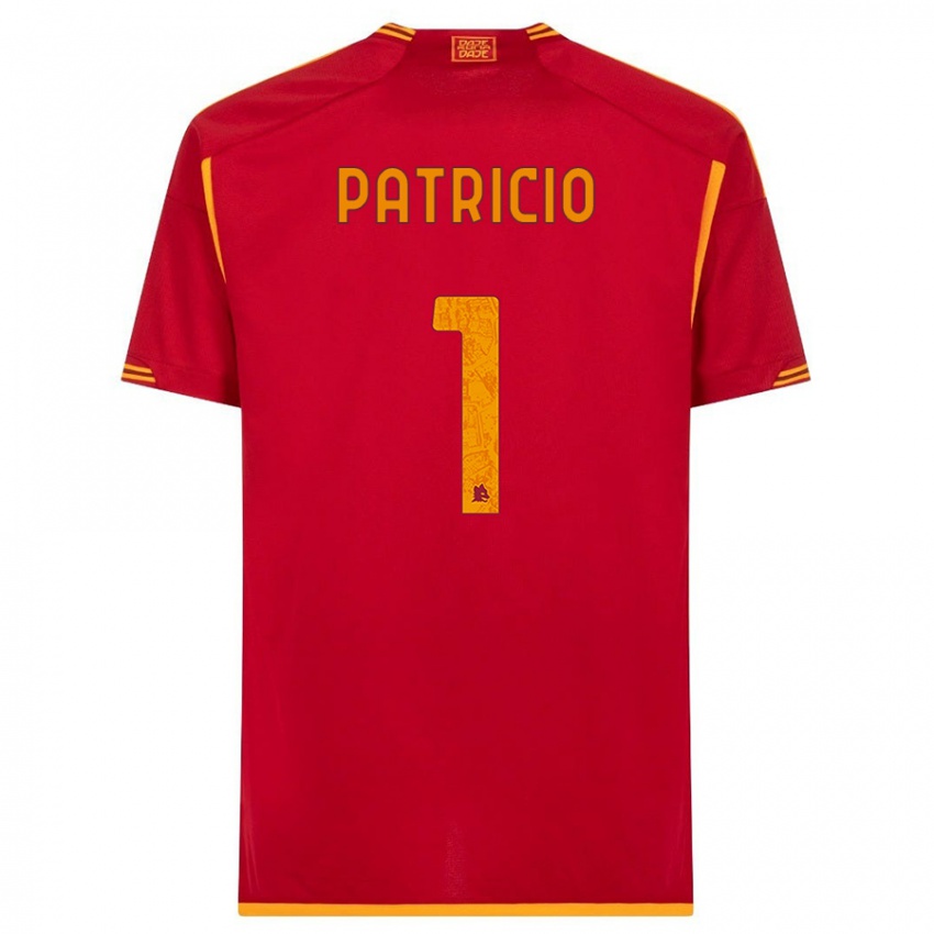 Mujer Camiseta Rui Patricio #1 Rojo 1ª Equipación 2023/24 La Camisa México