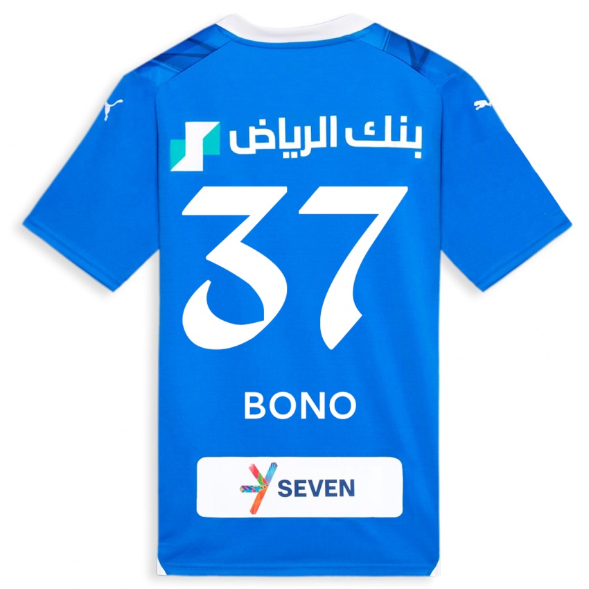 Mujer Camiseta Bono #37 Azul 1ª Equipación 2023/24 La Camisa México