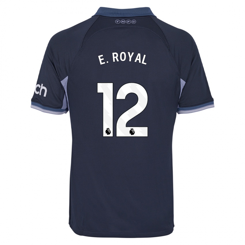 Mujer Camiseta Emerson Royal #12 Azul Oscuro 2ª Equipación 2023/24 La Camisa México