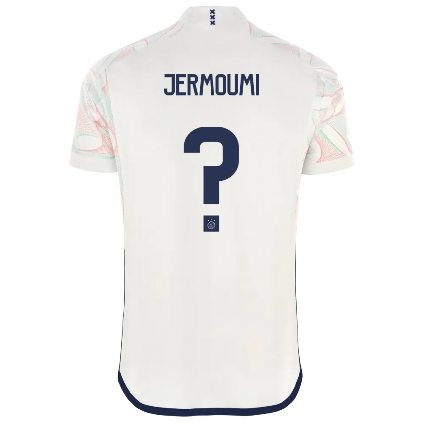 Mujer Camiseta Diyae Jermoumi #0 Blanco 2ª Equipación 2023/24 La Camisa México