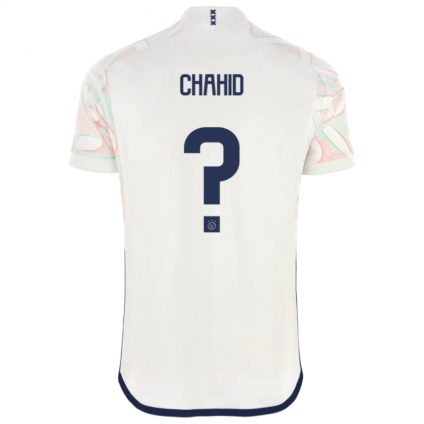 Mujer Camiseta Rida Chahid #0 Blanco 2ª Equipación 2023/24 La Camisa México