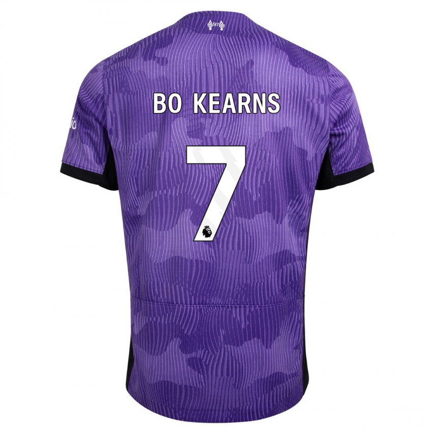 Mujer Camiseta Missy Bo Kearns #7 Púrpura Equipación Tercera 2023/24 La Camisa México