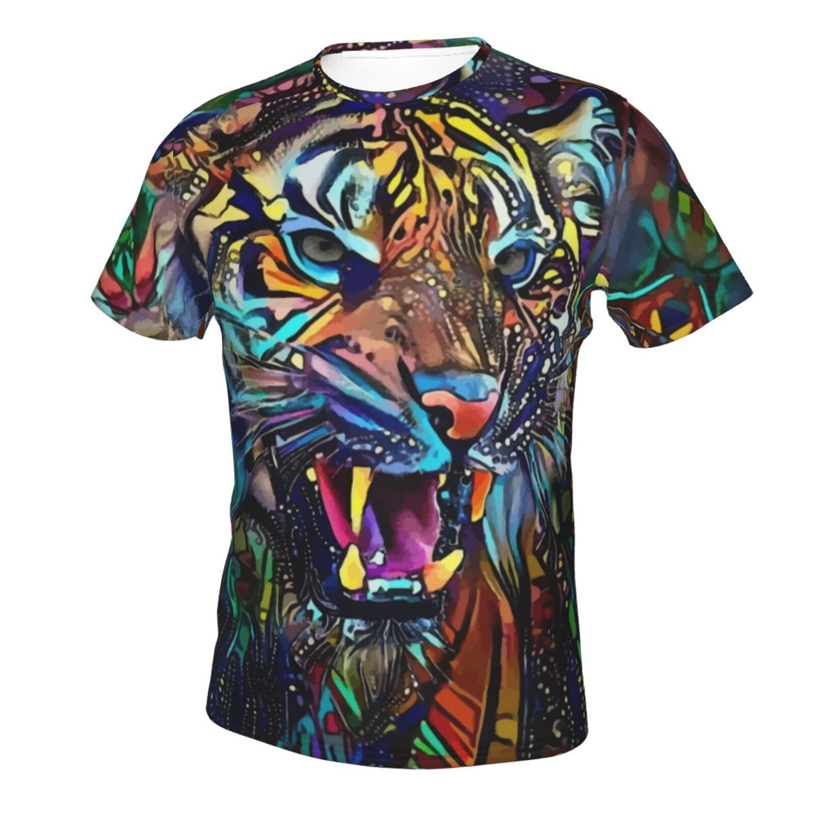 Camiseta Mexicanos Clásica Astor Tigre Elementos De Técnica Mixta