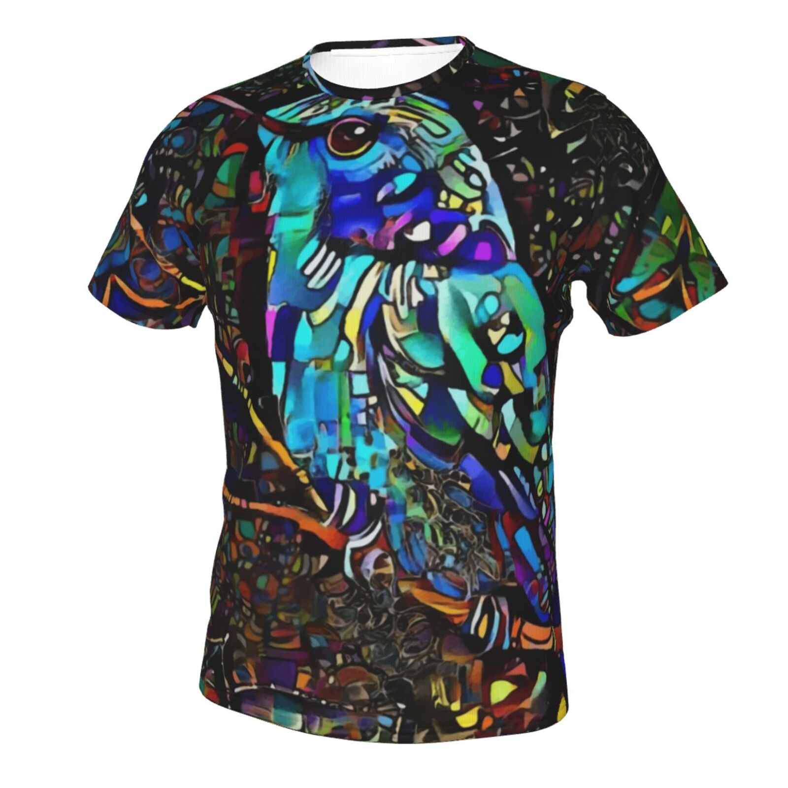 Camiseta Mexicanos Clásica Petit-coli Bird Elementos De Técnica Mixta